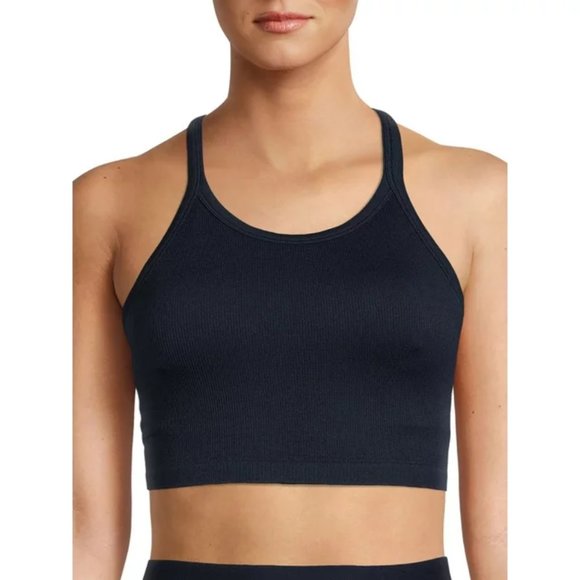 Jockey NWT Seamfree Jersey Bra Size XL in Navy Retail $34 Comfort Stretch - Picture 1 of 6